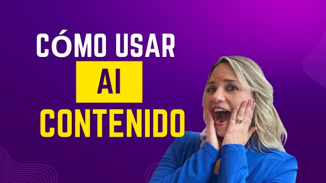 Como usar IA para crear contenido